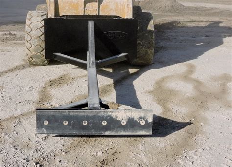 scraper blade for skid steer|skid steer floor scraper attachments.